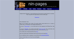 Desktop Screenshot of nin-pages.de
